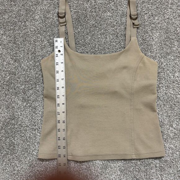 Express Tank Top Womens Medium Adjustable Strap Fitted Stretchy Y2k Camisole - Picture 10 of 11